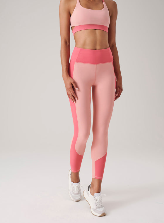 SARAI Leggings in Desert Rose/ Rose Tan